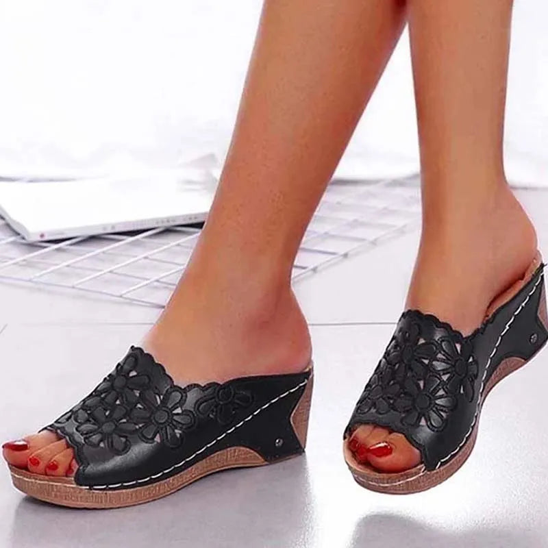 Sandales chaussures femmes été confortable femmes chaussures diapositives chaussures femme chaussures de marche compensées fête chaussures femme pantoufles femme