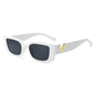 Nouveau petit cadre en forme de V mode lunettes de soleil femmes marque concepteur carré lunettes de soleil femmes loisirs de plein air lunettes UV400