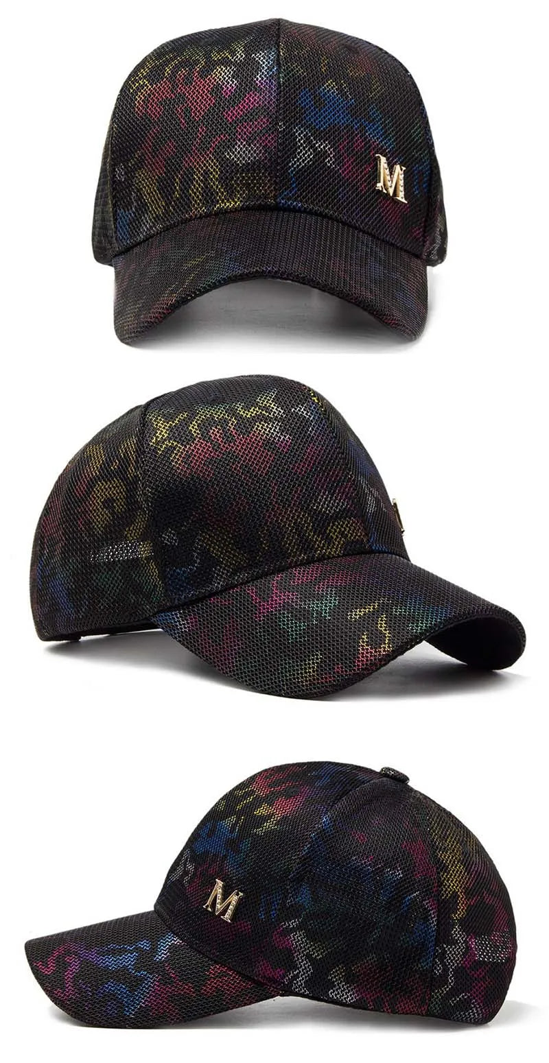 Nouveau chapeau de soleil pour femmes dames casquette de Baseball femme pour fille été respirant Snapback marque de mode de luxe sport camionneur chapeau