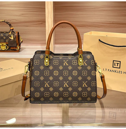 Sac à main de marque de luxe pour femmes, sac à main pour maman, Texture de haute qualité, rétro, épaule simple diagonale, grande capacité, nouvelle collection 2025