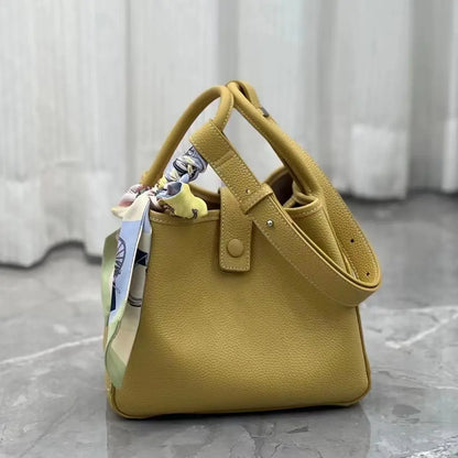 Sac seau en cuir de grande capacité pour femmes, Design de luxe, sacs à main en cuir de vache de haute qualité, sac de dîner élégant haut de gamme pour dames