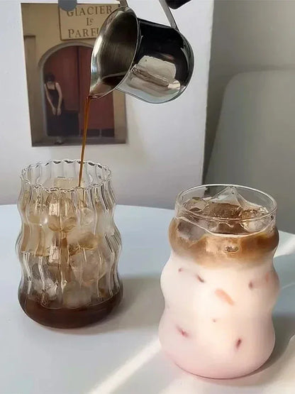 Verre à thé à bulles Transparent de 550ml, avec pailles, tasses à bière, pichet à jus de lait et de fraise, tasse à café, verres pour fête ﻿