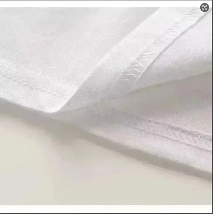 T-shirt d'été en coton pour hommes, confortable et respirant, tendance Ins, nouvelle impression, ample, col rond, polyvalent, haut de banlieue, vêtements pour hommes