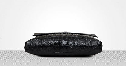 Marque de luxe sac de messager hommes en cuir affaires Alligator sac à bandoulière mâle sacoche décontractée Crocodile Grain sac à bandoulière pour hommes