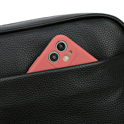 Sac à main en cuir pour femmes, fourre-tout de marque de luxe, à la mode, de styliste, solide, pour documents, 2024