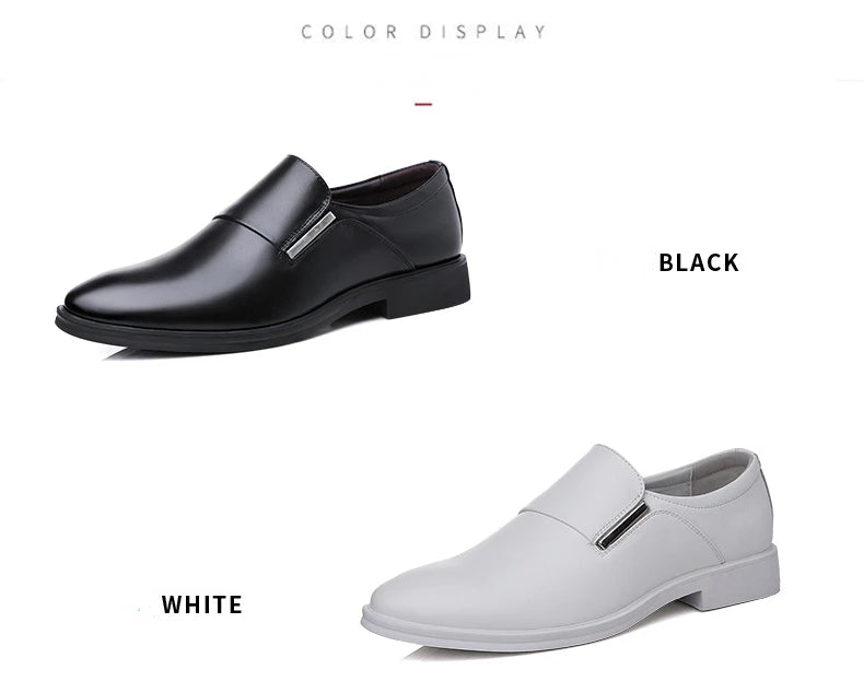 Nouvelle mode robe chaussures pour hommes bout pointu en cuir hommes décontracté formel mocassins affaires mariage Oxfords chaussures Zapatillas De Hombre