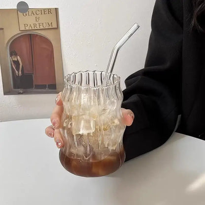 Verre à thé à bulles Transparent de 550ml, avec pailles, tasses à bière, pichet à jus de lait et de fraise, tasse à café, verres pour fête ﻿