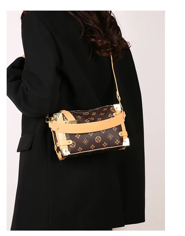 Sac à main polyvalent, nouveau Style étranger, couleur personnalisée, à la mode, couleur contrastée, épaule unique, portée Oblique, printemps 2025