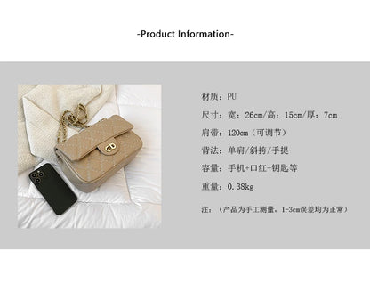 Sac à bandoulière carré Unique pour femmes, sacoche rétro minimaliste en cuir texturé, sac à main de luxe pour les déplacements et la soirée