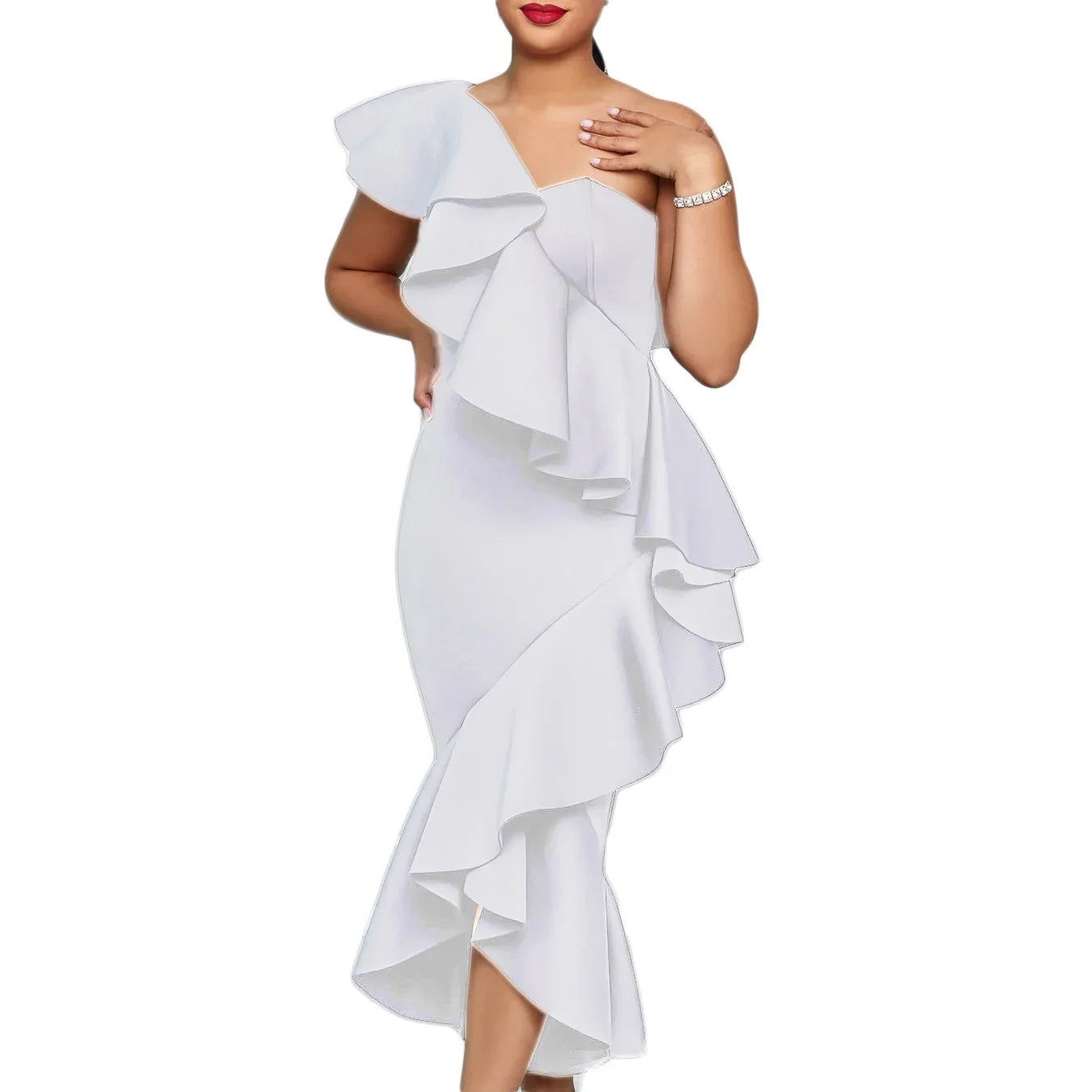 Robe de soirée africaine en Polyester pour femmes, tenue d'été élégante, manches courtes, longue, Maxi, vêtements africains, 2025