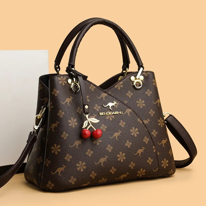 Kangourou femmes sac à main épaule sac à bandoulière automne nouveau Style à la mode maman sac grande capacité fermeture à glissière dames sac à main