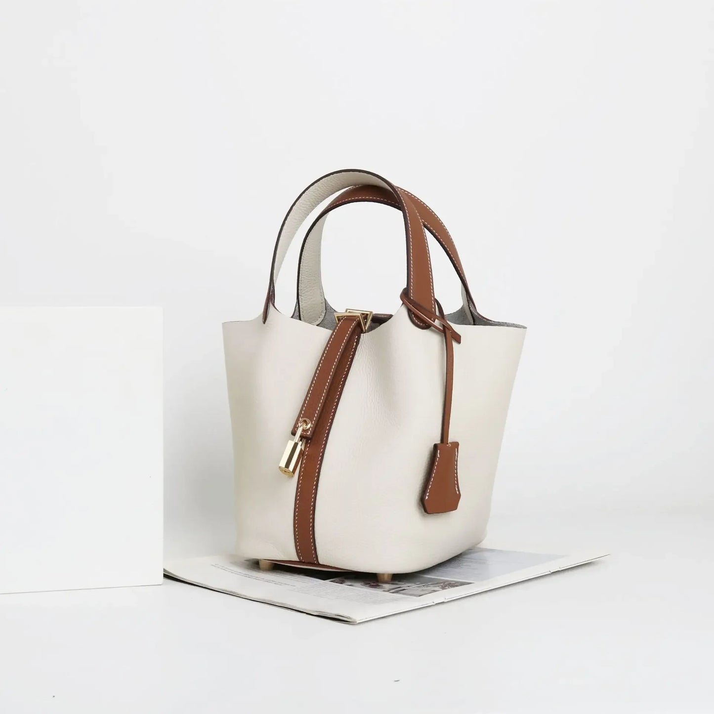 Sac à main en cuir de vache souple, panier de couche de sauna XVI, sac de détermination durable, fabriqué en Chine, nouvelle mode, 2024, E27