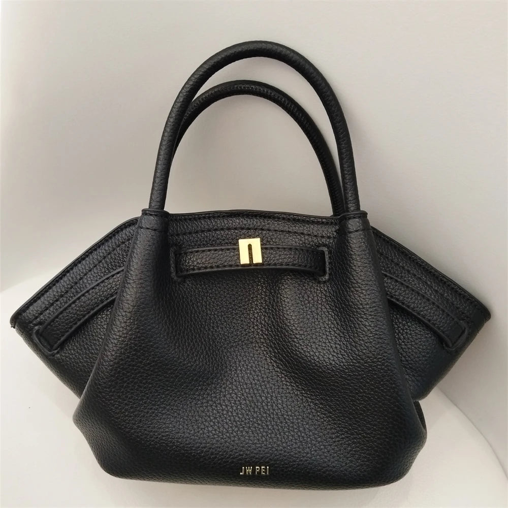 JW PEI 2025New femmes toile marron bandoulière sac à bandoulière Mini cuir végétalien sac fourre-tout sac à main boulette sac en cuir de haute qualité