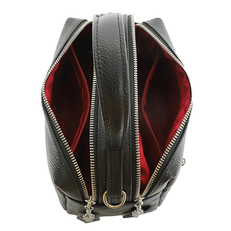 Sacs à bandoulière en cuir véritable pour femmes, fourre-tout Simple de bonne qualité, sac à main Vintage Boston, sacs à bandoulière, 2023