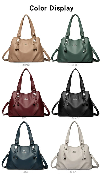 2024 véritable mode 3 couches de luxe femmes sacs concepteur de haute qualité en cuir souple sac à bandoulière sacs à bandoulière pour les femmes