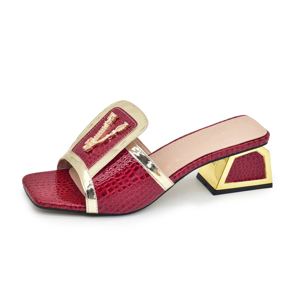 Sandales à Talons Hauts pour Femme, Chaussures de Luxe de Styliste, pour Mariage, ix, Nouvelle Collection