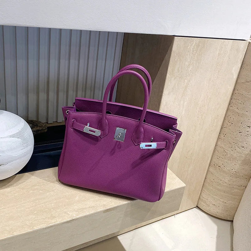 Sac messager à bandoulière de couleur unie, tendance, Design minimaliste, pour les déplacements, grande capacité