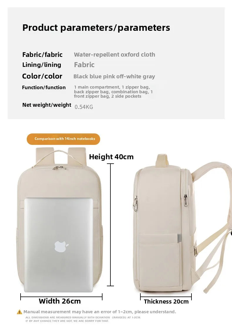 Sac à dos pour hommes et femmes, bagage à main 40x20x25, sac de cabine léger pour avion, sac à dos de voyage étanche pour ordinateur portable