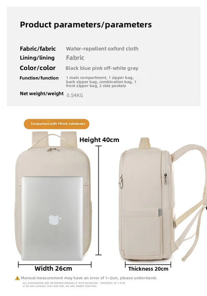 Sac à dos pour hommes et femmes, bagage à main 40x20x25, sac de cabine léger pour avion, sac à dos de voyage étanche pour ordinateur portable