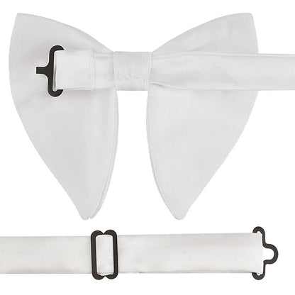 GUSLESON mode rose Champagne bleu solide noeud papillon pour hommes classique grand noeud papillon pour fête de mariage nœud papillon adulte hommes cravate