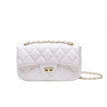 Sac à bandoulière carré Unique pour femmes, sacoche rétro minimaliste en cuir texturé, sac à main de luxe pour les déplacements et la soirée