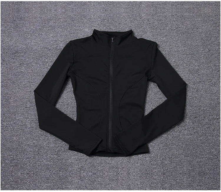 Veste de Sport pour femmes, chemise à manches longues, manteau d'entraînement, vêtements d'entraînement, de Yoga