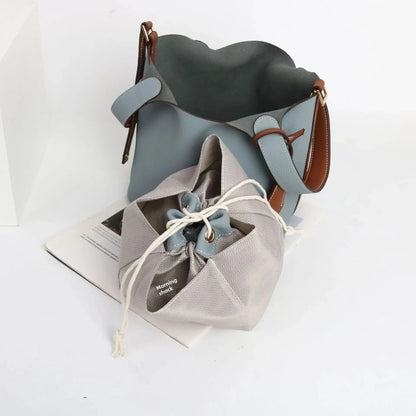 Sac à main en cuir de vache souple, panier de couche de sauna XVI, sac de détermination durable, fabriqué en Chine, nouvelle mode, 2024, E27