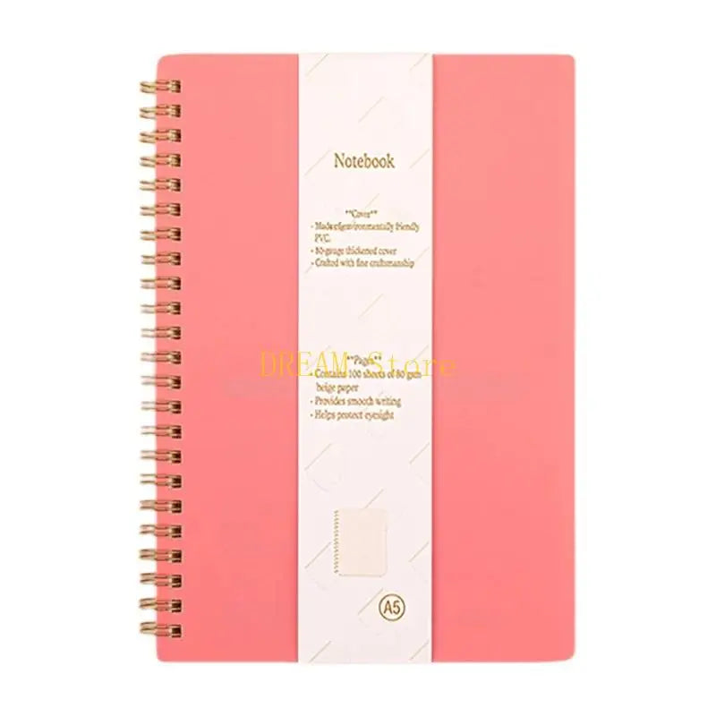 Twin Coil Binding Notebook Journal doublé 160 pages Collège Règle Book Book Best Sale