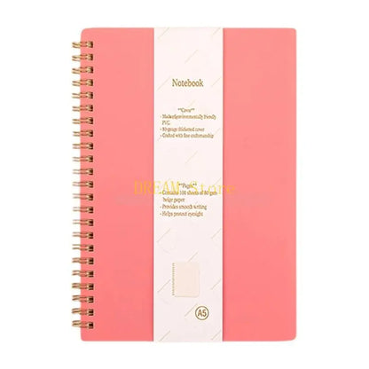 Twin Coil Binding Notebook Journal doublé 160 pages Collège Règle Book Book Best Sale