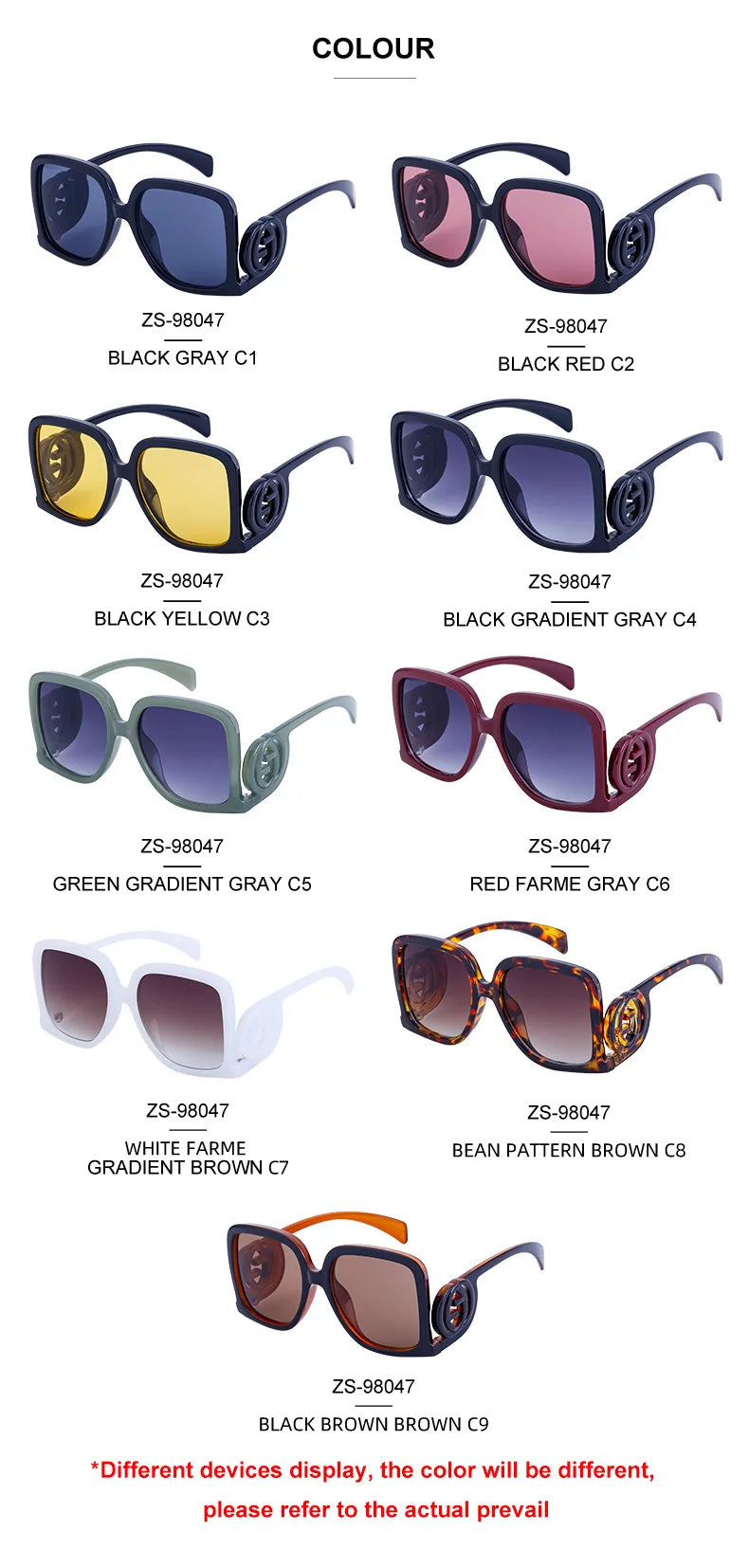 Nouvelles lunettes de soleil pour femmes rétro mode lunettes de soleil polygonales épissage couleur bloquée lunettes Design de luxe Uv400