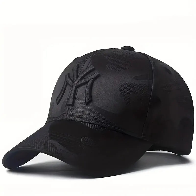 Chapeaux de baseball CamSolomon avec broderie de lettres, chapeaux décontractés réglables, chapeau de protection solaire, mode extérieure, printemps et automne