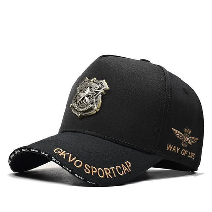 Casquette de baseball Four Seasons Tall Crown pour homme, grande taille, chapeau avec visage ombré, casquette à visière verde, nouveau, 2024