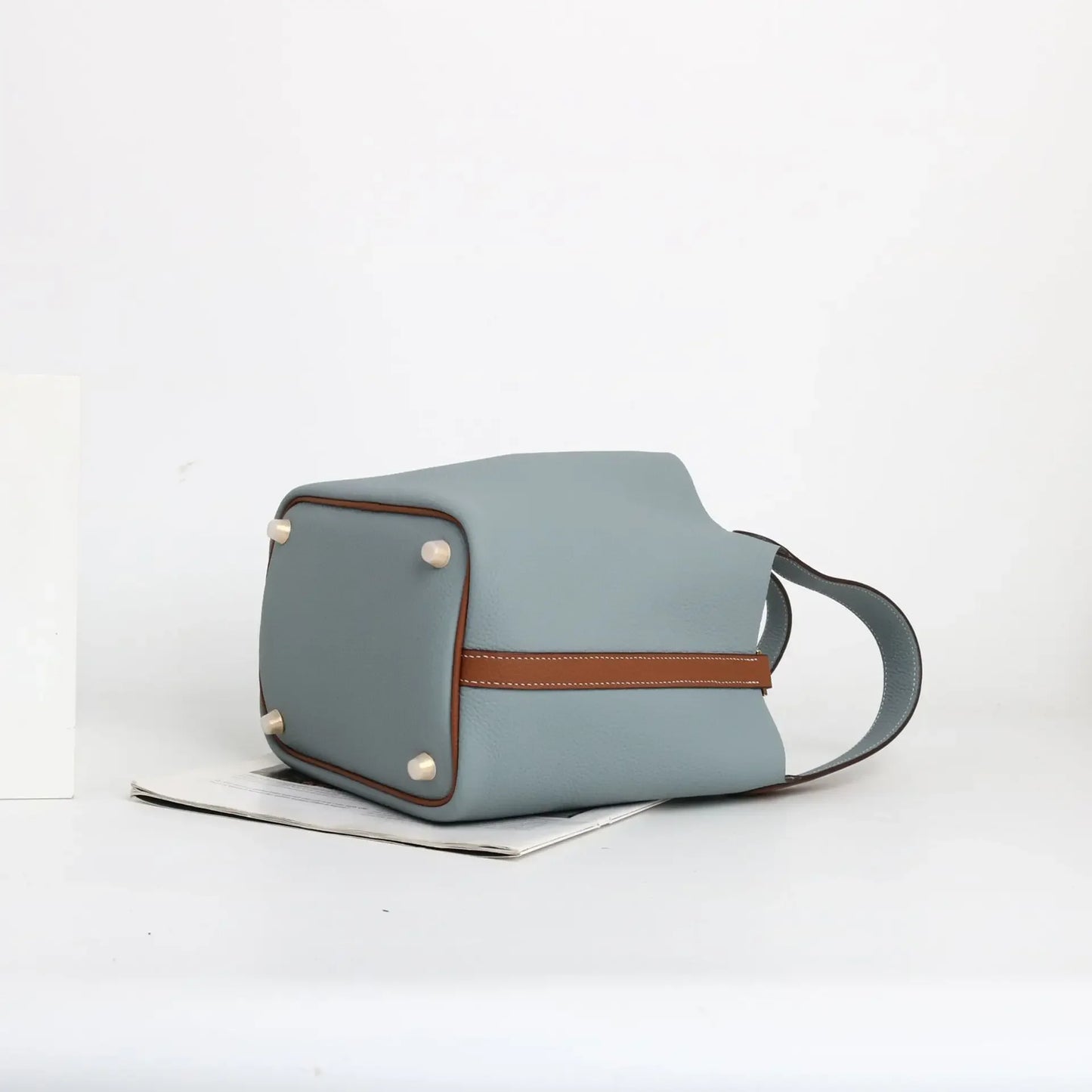 Sac à main en cuir de vache souple, panier de couche de sauna XVI, sac de détermination durable, fabriqué en Chine, nouvelle mode, 2024, E27