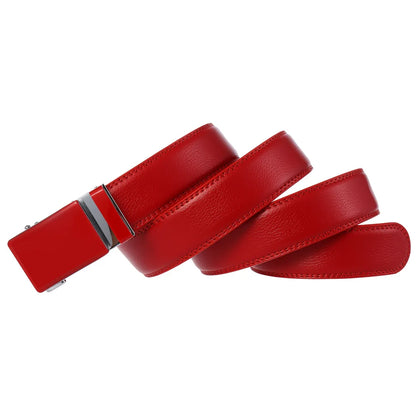 Nouveaux hommes ceinture mode alliage automatique boucle ceinture affaires décontracté décoration ceinture hommes ceintures 3.5 cm noir bleu rouge café