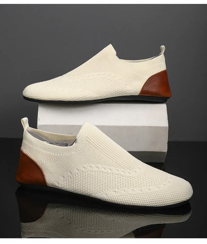 YRZL-Mocassins Légers pour Homme, Chaussures Plates Astronomiques, Conduite, Marche, Sans Lacets, Loisirs, Paresseux, 2024