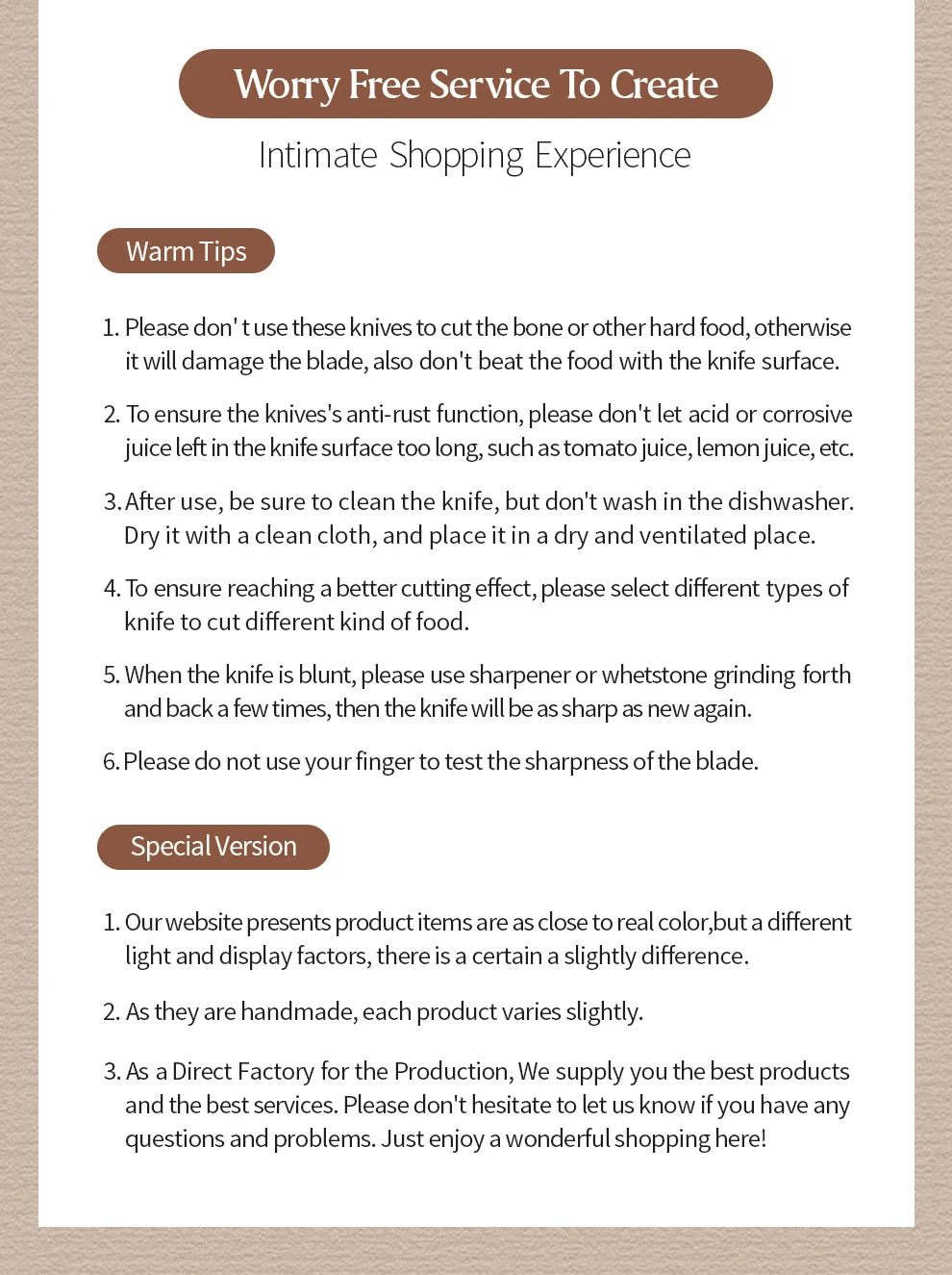 XINZUO 5,83 pouces Bunka couteau de chef allemand DIN 1.4116 acier 56 ± 2 HRC 15 ° Rivets en cuivre avec manche en bois d'olivier à 1 bords avec boîte cadeau