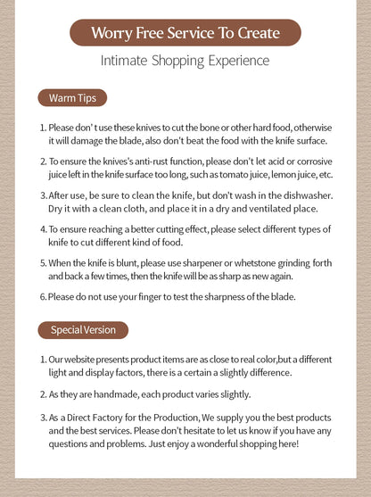 XINZUO 5,83 pouces Bunka couteau de chef allemand DIN 1.4116 acier 56 ± 2 HRC 15 ° Rivets en cuivre avec manche en bois d'olivier à 1 bords avec boîte cadeau