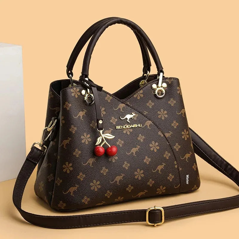 Kangourou femmes sac à main épaule sac à bandoulière automne nouveau Style à la mode maman sac grande capacité fermeture à glissière dames sac à main