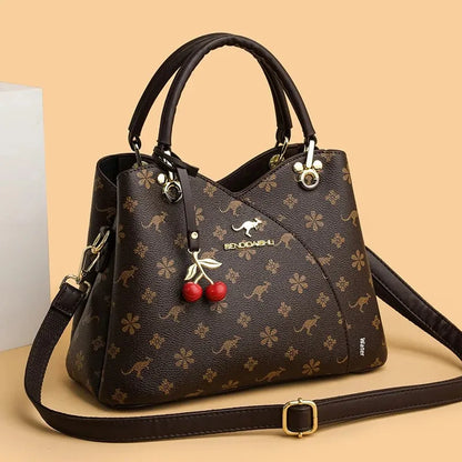 Kangourou femmes sac à main épaule sac à bandoulière automne nouveau Style à la mode maman sac grande capacité fermeture à glissière dames sac à main