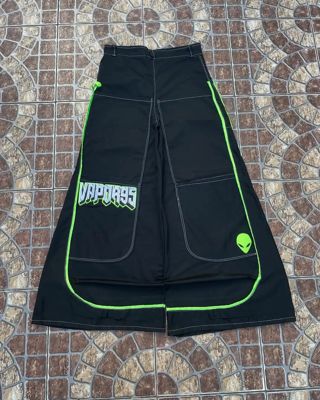 Y2K hommes Baggy Jeans vintage streetwear brodé Harajuku motif jeans hommes femmes sol américain Hip Hop gothique jambe large jean