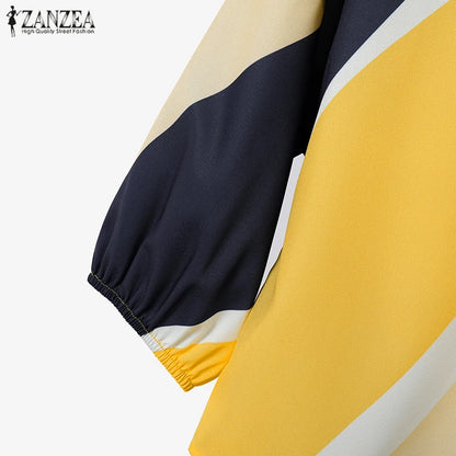 BERAKAH SUPRÊME – ensemble pantalon d'été 2 pièces pour femmes, tenues à la mode, manches 3/4, chemisier imprimé, pantalon, costume de travail décontracté, survêtements assortis