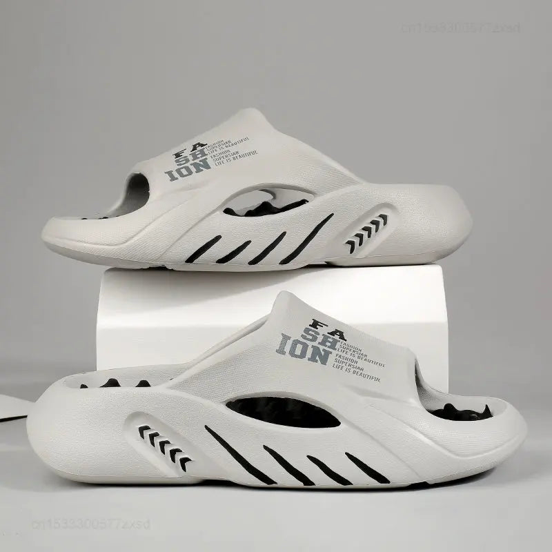 Xiaomi-Pantoufles d'Niket d'Extérieur pour Homme et Femme, Sandales de Plage Légères, Semelle OligSoft, Tongs, Été 2023