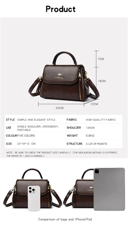 Sac pour femmes 2024 marque Design mode sacs à bandoulière de luxe en cuir souple Sac à bandoulière sacs à main et sacs à main de haute qualité