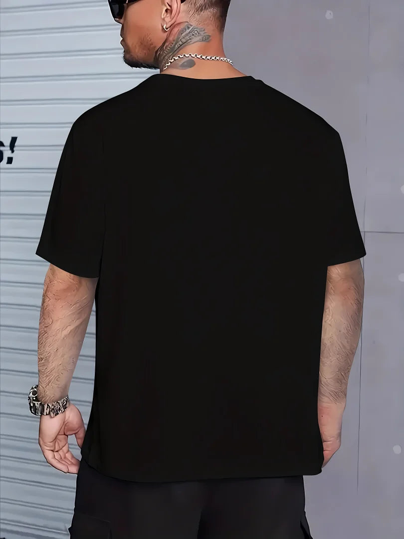 T-shirt d'été imprimé à motif d'ours pour hommes et femmes, adapté au haut décontracté et respirant