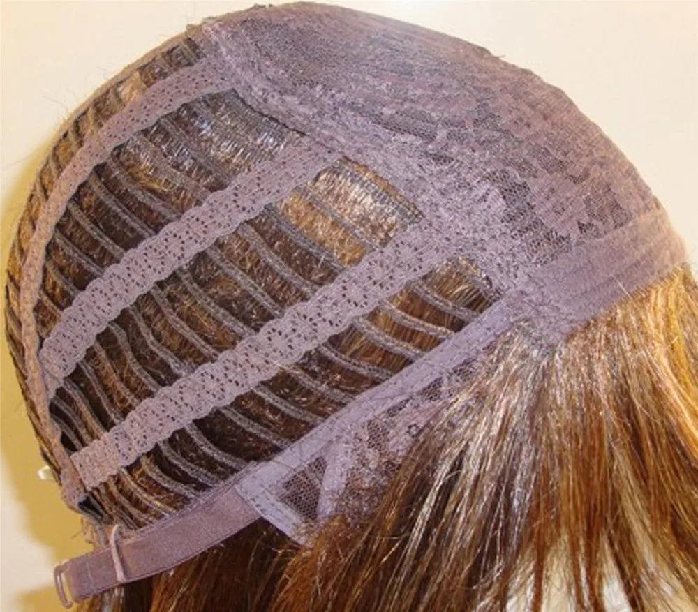 PERRUQUE DELUXE SANDY BONDE BOUCLÉE Années 1950 ROSE MAILLOT COSTUME