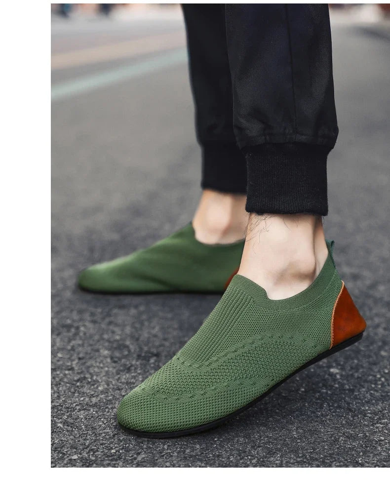 YRZL-Mocassins Légers pour Homme, Chaussures Plates Astronomiques, Conduite, Marche, Sans Lacets, Loisirs, Paresseux, 2024