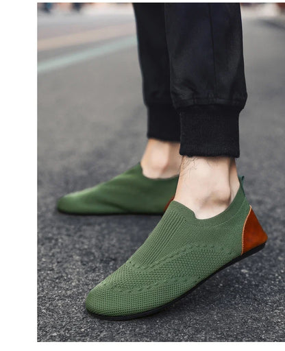 YRZL-Mocassins Légers pour Homme, Chaussures Plates Astronomiques, Conduite, Marche, Sans Lacets, Loisirs, Paresseux, 2024