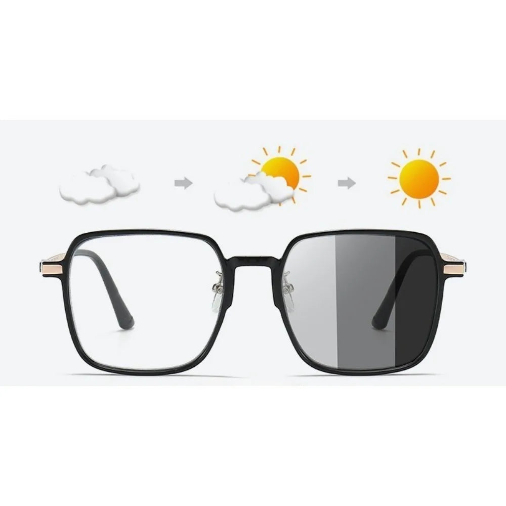 Lunettes photochromiques Anti-rayonnement en métal pour femmes et hommes, cadeau