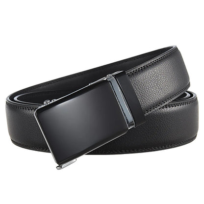 Nouveaux hommes ceinture mode alliage automatique boucle ceinture affaires décontracté décoration ceinture hommes ceintures 3.5 cm noir bleu rouge café