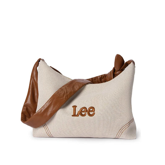 LEE femmes minimalisme Hobo Denim bleu une épaule oreiller sac dames jean doux large en cuir bretelles sacs à bandoulière